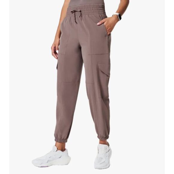 Spanx Green Out of Office Cargo Joggers NWT size 2X